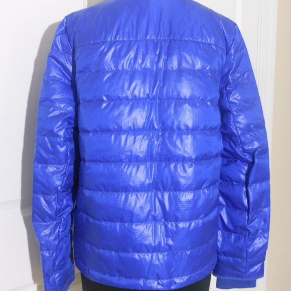 J CREW Lightweight Puffer Jacket S NWT $188 REGAL BLUE - Picture 5 of 8
